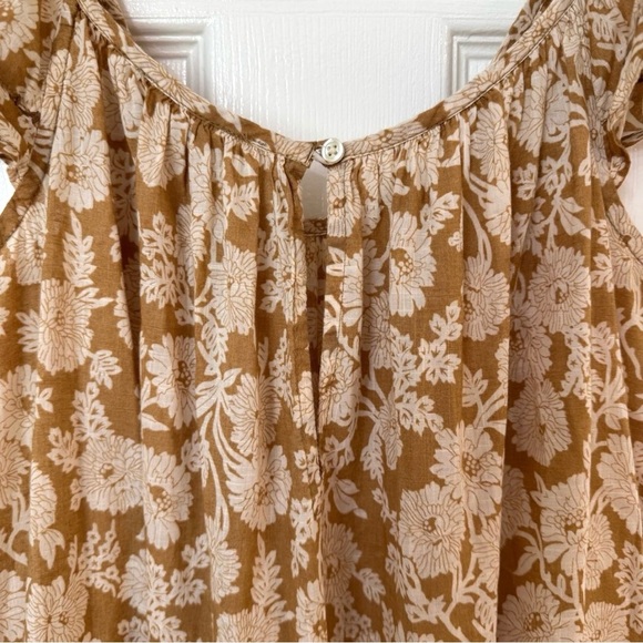 The Great Whip-Stitched Plumeria Dress Wild Brush Floral XS - Picture 8 of 13